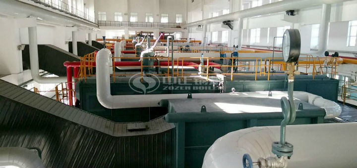 同源制藥20噸冷凝式燃氣蒸汽鍋爐項目